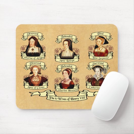 Geschieden, enthauptet, gestorben… Ehefrauen von Mousepad (Mit Mouse)