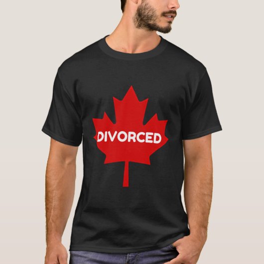 Geschieden Kanada T-Shirt (Vorderseite)