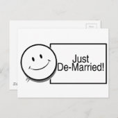 geschieden postkarte (Vorne/Hinten)