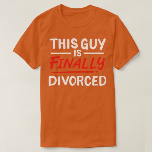 geschieden T-Shirt (Design vorne)