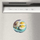 Geschiedene Eier und Küken Magnet (In Situ (Geschirrspüler))