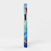 Geschilderte Meeresschildkröte Case-Mate iPhone Hülle (Hinten/Rechts)