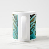 Geschilderte Schildkröte Jumbo-Tasse (Rückseite)