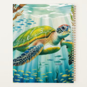 Geschilderte Schildkröte Planer (Rückseite)