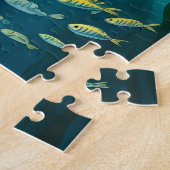 Geschilderte Schildkröte Puzzle (Seite)