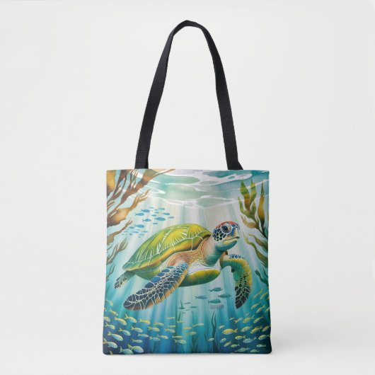 Geschilderte Schildkröte Tasche (Vorderseite)
