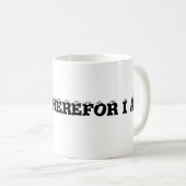 Geschimpfe I dafür bin ich Kaffeetasse (VorderseiteRechts)