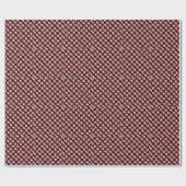 Geschirmter Marmor abstrakte moderne Kunstpflaume Geschenkpapier (Flach)