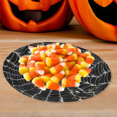 Geschirr aus Halloween-Party zum Abendessen Pappteller