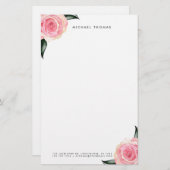 Geschirr Briefpapier (Vorne/Hinten)