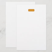 Geschirr Briefpapier (Vorne/Hinten)