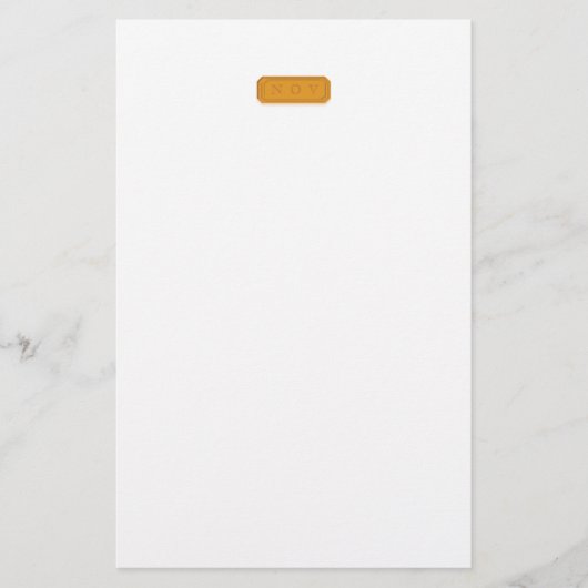 Geschirr Briefpapier (Vorderseite)