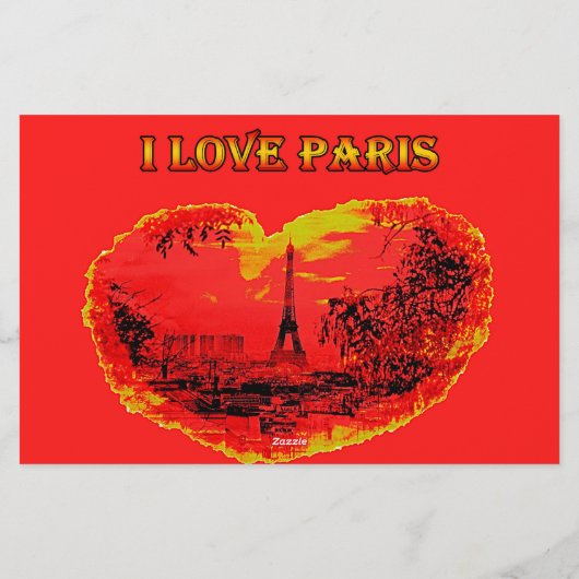 Geschirr Briefpapier (Rückseite)