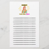 Geschirr Briefpapier (Vorderseite)