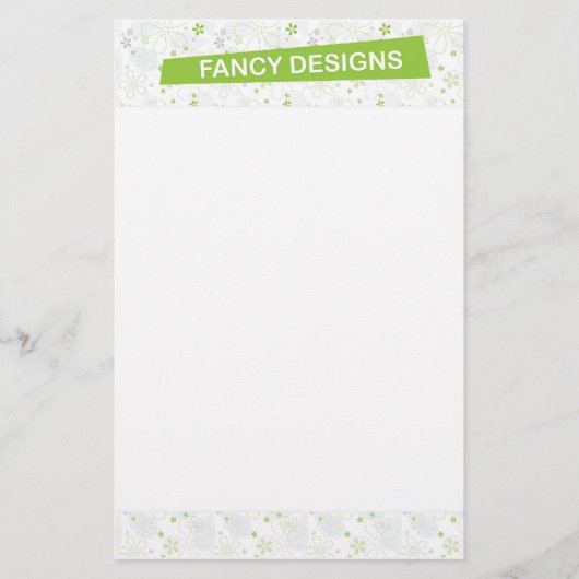 Geschirr Briefpapier (Vorderseite)