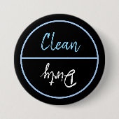 Geschirr für saubere und geschmackvolle Geschirrsp Button (Vorderseite)