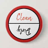 Geschirr für saubere und geschmackvolle Geschirrsp Button (Vorderseite)