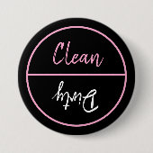 Geschirr für saubere und geschmackvolle Geschirrsp Button (Vorderseite)