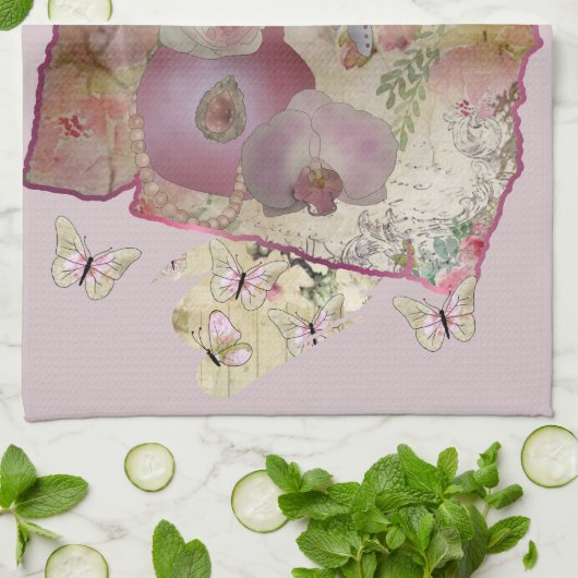 Geschirr Geschirrtuch (Gefaltet)