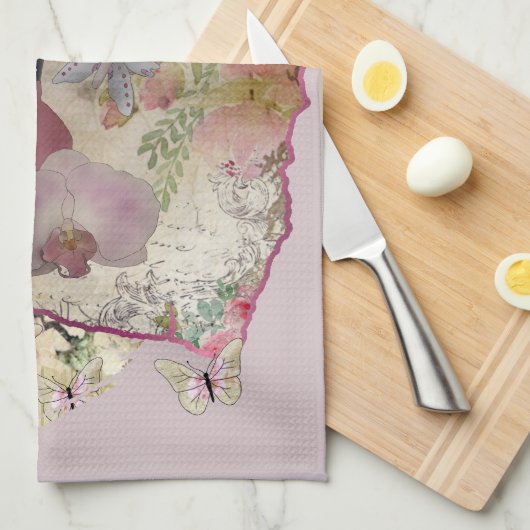 Geschirr Geschirrtuch (Viertel Falte)