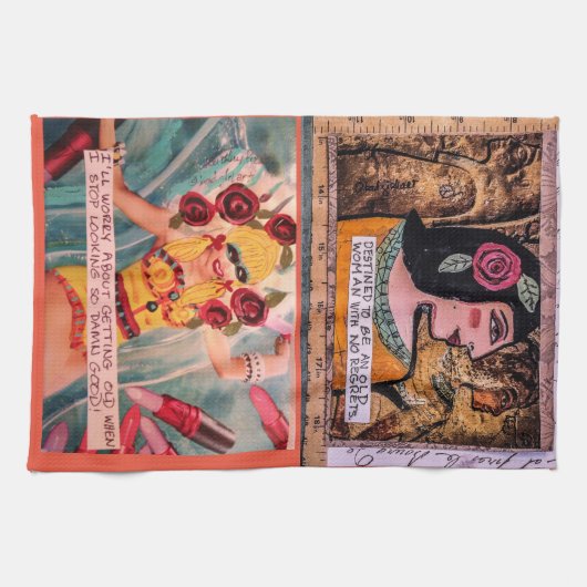 Geschirr- Geschirrtuch (Horizontal)