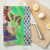 Geschirr-HandtuchMan kann nicht jeden glücklich ma Geschirrtuch (Viertel Falte)