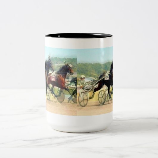 Geschirr-LaufenTasse Zweifarbige Tasse (Mittel)