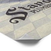 Geschirr machen poster (Ecke)