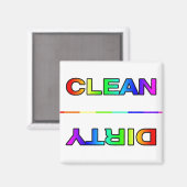 Geschirr Magnet (Vorderseite/Rückseite)