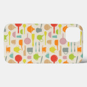 Geschirr-Muster Case-Mate iPhone Hülle (Rückseite (Horizontal))