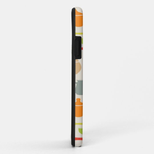 Geschirr-Muster Case-Mate iPhone Hülle (Hinten/Rechts)