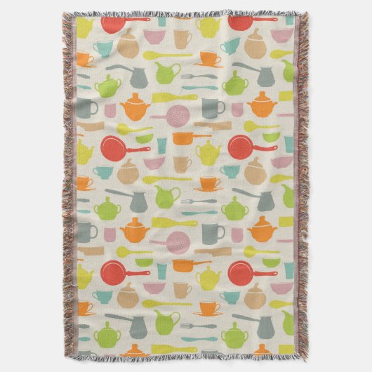 Geschirr-Muster Decke (Vorderseite Vertikal)