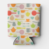 Geschirr Muster Dosenkühler (Vorderseite)