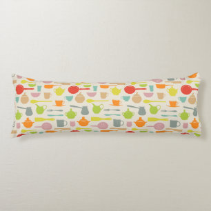 Geschirr-Muster Seitenschläferkissen