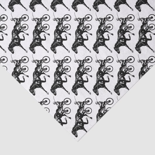 Geschirr-Pferderennen Seidenpapier (Ausschnitt)