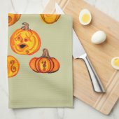 Geschirr Pumpkins Küchentücher (Viertel Falte)