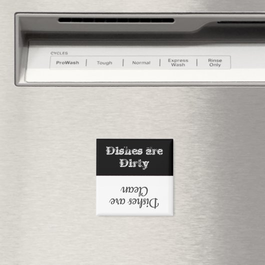 Geschirr sind Dirty Dishwasher Magnet (In Situ (Geschirrspüler))