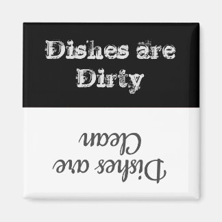 Geschirr sind Dirty Dishwasher Magnet