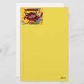 Geschirr/ Tee Wasserkocher mit Obst Briefpapier (Vorne/Hinten)