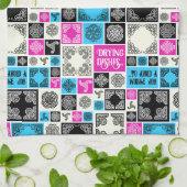 Geschirr trocken, um ein schlimmes Arbeitsmuster z Geschirrtuch (Gefaltet)