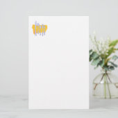 Geschirr und Geschirr ohne Napkin Briefpapier (Stehend Vorderseite)