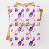 Geschirr- und Papierfolien für kulinarische Zwecke Geschenkpapier Set (Beispiel)