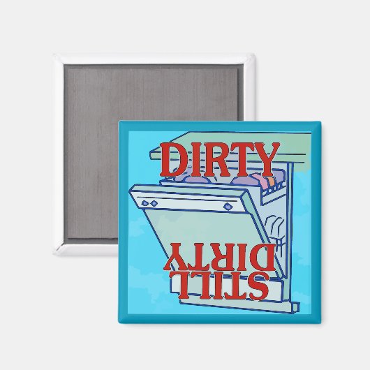 Geschirrmagazin Magnet (Vorderseite/Rückseite)