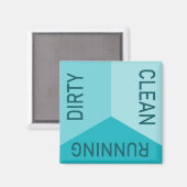 Geschirrspülbüro Küche Saubere Küchenreinigung Ges Magnet (Vorderseite/Rückseite)