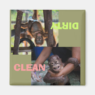 Geschirrspüler für saubere Geschirr Magnet