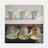 Geschirrspüler für Teppiche und Kaffee Magnet (Vorne)