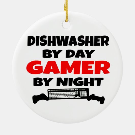 Geschirrspüler Gamer Keramikornament (Hinten)