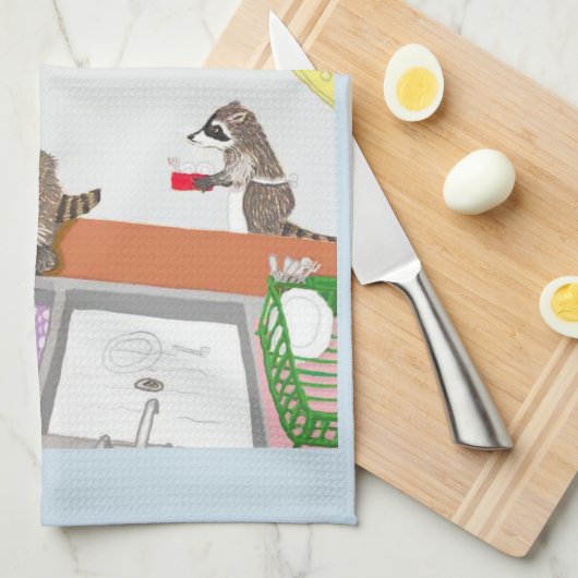 Geschirrspüler Geschirrtuch (Viertel Falte)