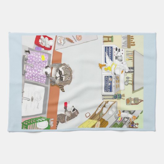 Geschirrspüler Geschirrtuch (Horizontal)