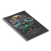 Geschirrspüler Graffiti Zeichnend Notizblock (Rechte Seite)